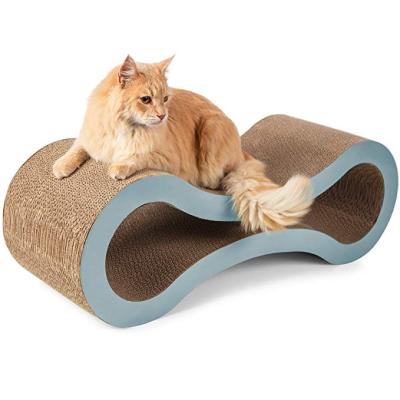 China Viable Factory Cat Lounge Corrugated Classic Scratcher for sale