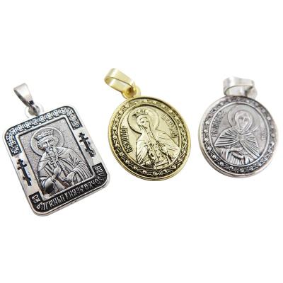 China Custom Religious Catholic Saint Medals for sale