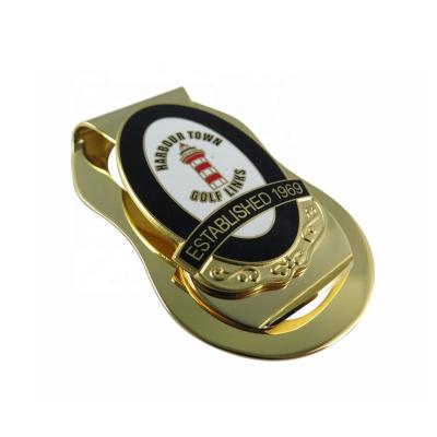 China Money Clips Suppliers Promotion Custom Souvenir Metal Money Clip for sale