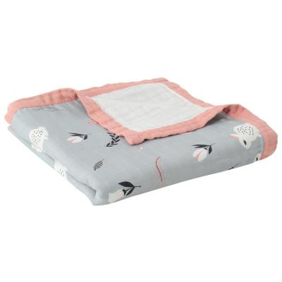 China New Four Seasons Anti-static Cotton Air Conditioning Room Gauze Children Blanket Cover Baby Blanket for sale