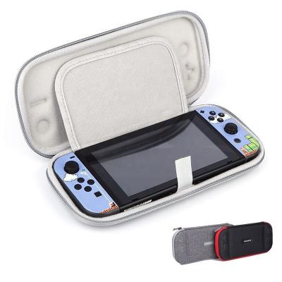 China Portable Lightweight Nylon Carrying Case EVA Pouch Video Game Protective Game Storage Case For Nintendo Switch Console Carry Zipper Bag for sale