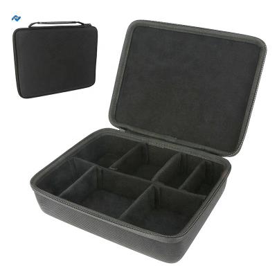 China Eva Tool Case ISO 9001 Custom Zipper Closure Waterproof Eva Hard Shell Molded Thermoform Tool Case With Dividers Card Storage for sale