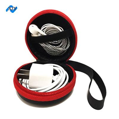 China Earbuds Eva Case Mini Storage Custom Shell Carrying Pouch Earphone Holder hard Earbuds Eva Zipper Case for sale