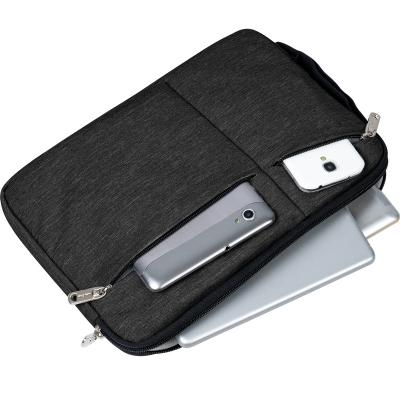 China Carry Storage Case For Custom Notebook Blank Laptop Sleeve Case Polyester Soft Case Customized Logo Pouch for sale