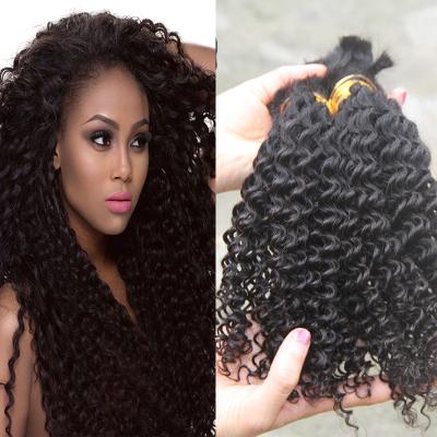 China Wholesale Hot Selling Origin Barely Shedding Soft Thick Soft Top YS No Shedding Afro Curly Hair Bundles Hair Volume for sale