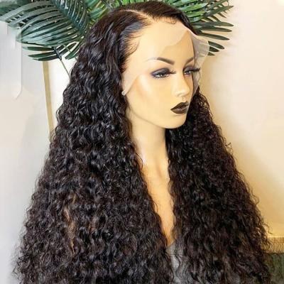 China Jerry Curl Factory Wholesale Raw Virgin Cuticle Aligned Brazilian Human Hair Wig 13x6 Full Lace Front Closure Human Hair Wig Full Culry for sale