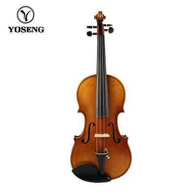 China European Fir Flame Premium Customized European Wooden Violin for sale