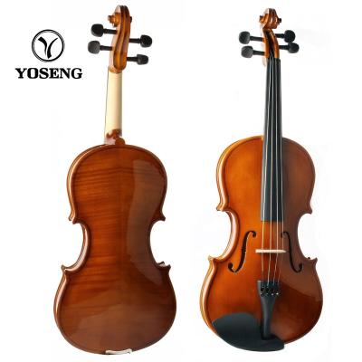 China Best Factory Manufacturer Wholesale Price High Quality 4/4 Printed Impeccable Violin for sale