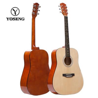 China Basswood Plywood Wholesale OEM Entry Level Hot Selling Acoustic Guitar for sale