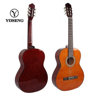 China Linden Plywood Popular High Quality China Made Classical Guitar Wholesale for sale