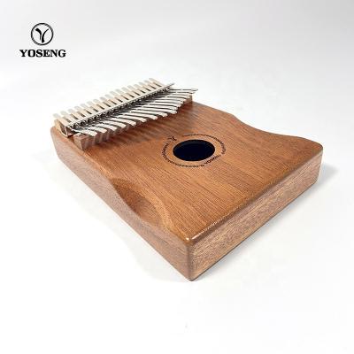 China Oilpaper Cheap Customized Kalimba Thumb Mahogany Piano With Cutaway for sale