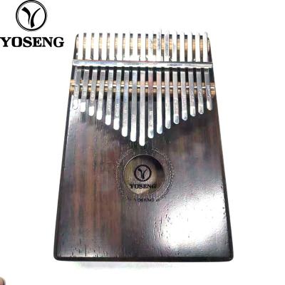 China High Quality Mahogany 17 Popular Rosewood Kalimba Keys for sale