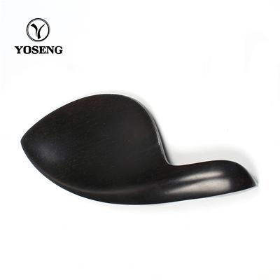 China Cheap Low Price Ebony Violin Accessories Violin Chin Rest for sale