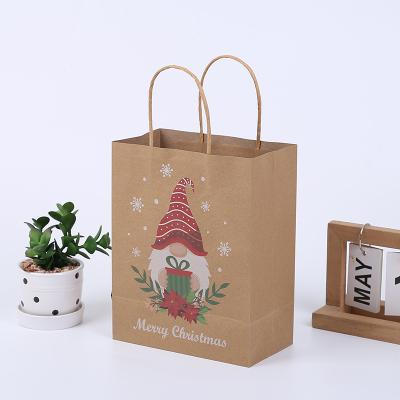 China Recycled Materials Kraft Paper Bag Coffee Cup Bag Custom Customer Bags Printing for sale