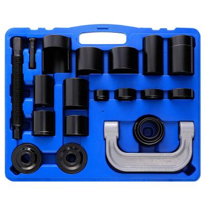 China Heavy Duty Steel Master 21PCS Upper and Lower Ball Joint Press Puller Set U-Joint Puller Service Kit With C-Press Adapter for sale