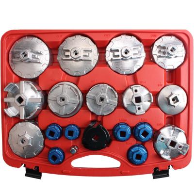 China Auto Repair Tools 19PC Cup Type Universal Adjustable Oil Filter Wrench Cap Tool Kit For Toyota Honda Mitsubishi Subaru Mazda Isuzu for sale