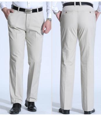 China Hot Selling Anti-static Mens Amazon Twill Classic Khaki Casual Pants Soft Men's Pantschino for sale