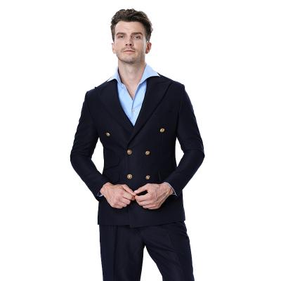 China Classic Soild Anti-wrinkle Business Suit-Men's Style Western Style Clothes Groom Wear Wedding Suit For Men's Suit for sale