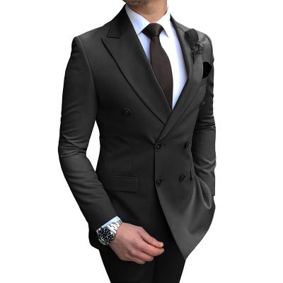 China Anti-wrinkle Mens Coat Pant Designs Wedding Suit Design Latest Groom Wedding Garment Bag 2022 Waterproof Mens OEM Customized Service for sale