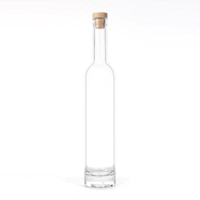 China Beverage Wholesale 375ml Wine Bottle Glass Clear Wine Bottle for sale