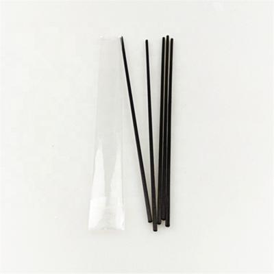 China Black fiber stocked stick per pack for sale