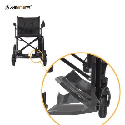 China Alu Alloy 125kg Load Portable Folding Electric Wheelchair For Disabled for sale