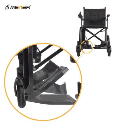 China Aluminum Handicapped Foldable Power Electric Wheelchair Multifunction for sale