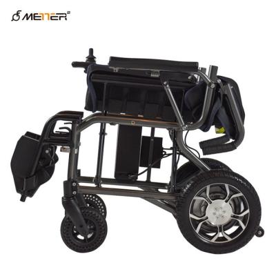 China Lithium Battery Lightweight Foldable Wheelchair With Brushless for sale