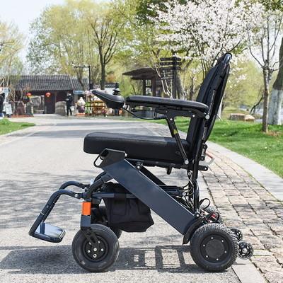 China Portable Folding Electric Wheelchair Lightweight  For Disabled for sale