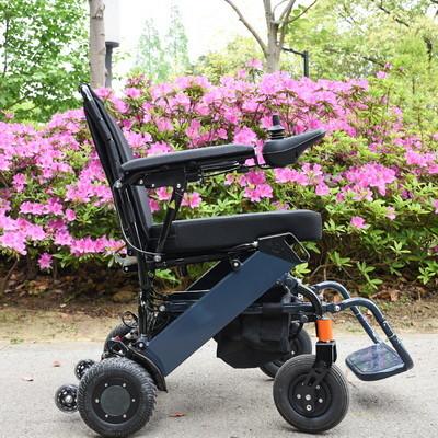 China Electric Foldable Portable Folding Wheelchair Lightweight for sale