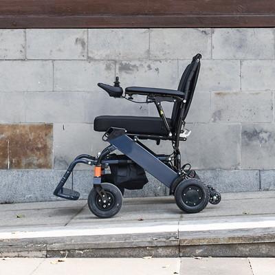 China Lítio Ion Battery Electric Wheelchair Lightweight dobrável à venda