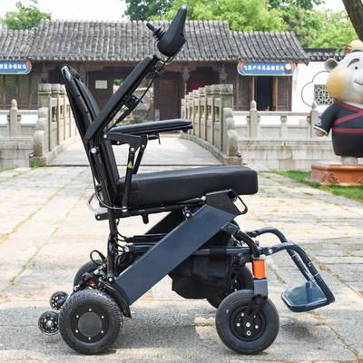 Chine PU Tire Fauteuil Roulant Électrique Léger Pliable Multifonction à vendre