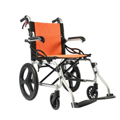 China Oxford Cloth 27.56lbs 125KG Lightweight Manual Wheelchair for sale