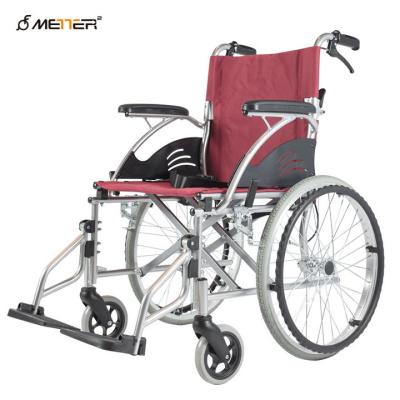 China 220.46lb Load Adults Foldable Lightweight Manual Wheelchair for sale