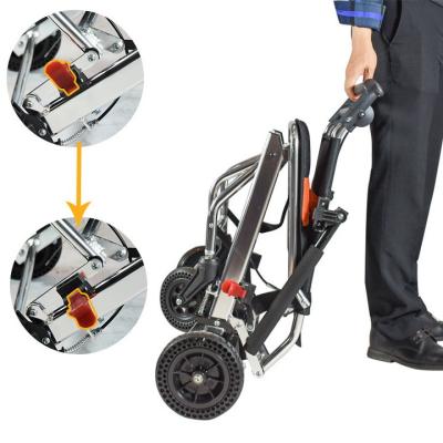 China Linkage Brake 100KG Manual Foldable Wheelchair Aluminium for sale