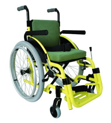 Chine Fauteuil roulant léger d'aluminium réglable d'enfants de l'alliage 100kg à vendre