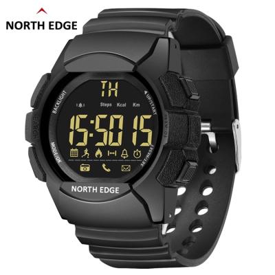 China Men's Watch IP67 Waterproof 100M Water Resistant NORTH EDGE Sport Watch Military Army Led Digital Wrist Stopwatches For Male For IOS Android for sale