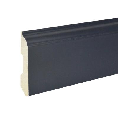 China Traditional Waterproof Plastic Skirting Trim Decorative Polystyrene Picosecond Zocalo Wall Skirting Board for sale