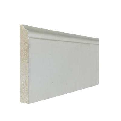 China Modern decorative primed MDF skirting board / basebaord mounts for sale