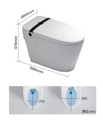 China Various Automatic Factory Modern Manufacturing Smart Ceramic Luxury Toilet for sale