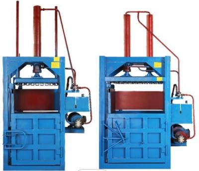 China 1200kg Plastic Cardboard Baler Compactor 220v 60hz Hydraulic Vertical for sale