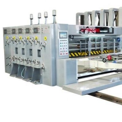 China Hochgeschwindigkeitsdrehnutmaschine 130 1224 Flexo-Drucker Die Cutter zu verkaufen