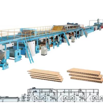 중국 7개의 층 2500kg을 만드는 골판지 생산 라인 판지 상자 판매용