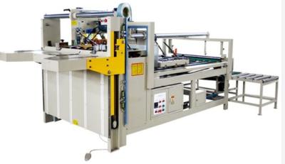 China Sheet Pasting 380v Carton Folder Box Making Semi Automatic for sale