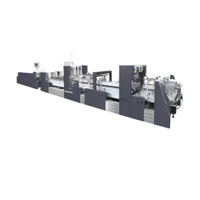 China Máquina acanalada auto de Gluer de la carpeta de la caja de la caja de cambios para los cartones de 1200m m en venta