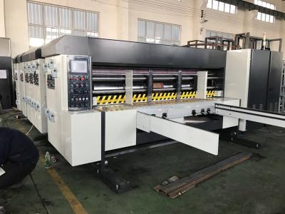 China Apilador automático de Slotter Die Cutter de la impresora de color de la caja 4 del cartón en venta