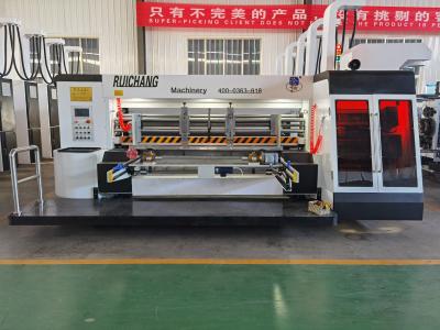 China Ce-de Snijdersmachine van de Kartondoos 180pcs/Min Flexo Printer Slotter Die Te koop