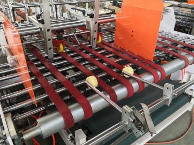 China Máquina de Gluer de la carpeta del cartón del botón de cerradura semi auto para la caja acanalada en venta