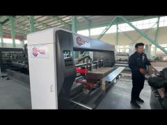 corrugated carton box machine