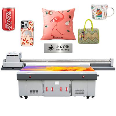 China Retail Commercial UV Flatbed Printer Glass To Metal Ceramic UV Printer For Phone Case Printers for sale